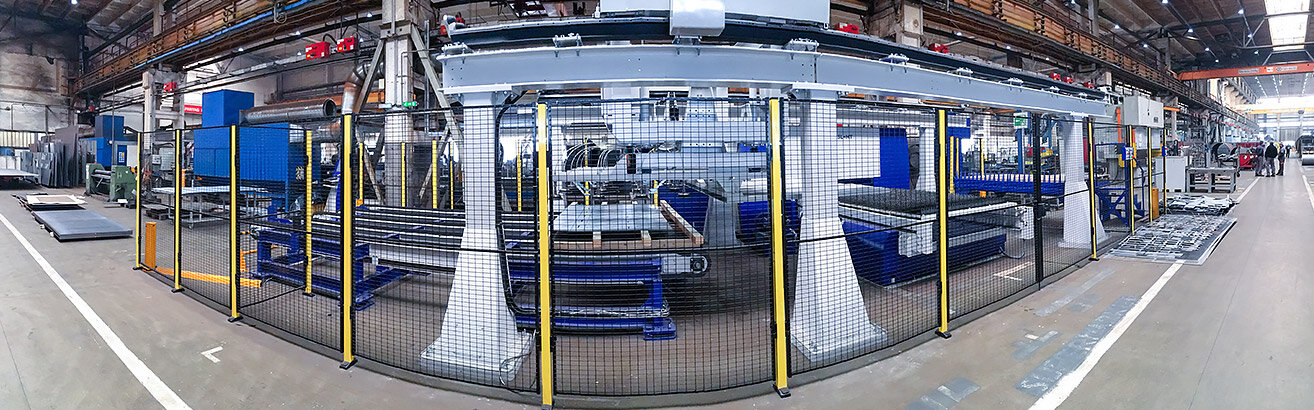 Italienischer Metallbauer setzt auf modernes Materialhandlingsystem