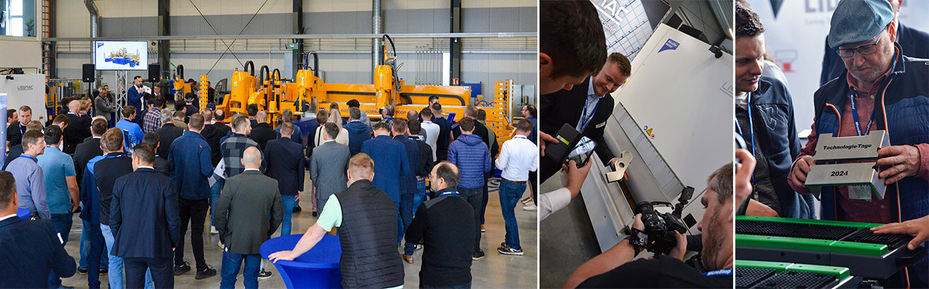 Einzigartiges Technologiefeuerwerk im neuen Technologie- und Logistikzentrum