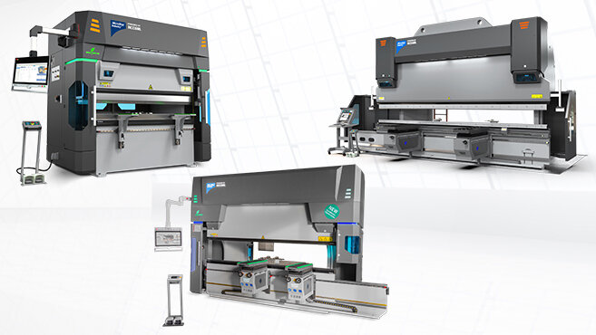 Abkantpressen zum Biegen von Bauteilen Abkantpressen zum Biegen von Bauteilen