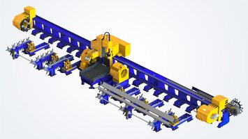 Materialhandling für Rohre und Profile