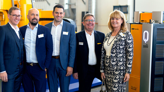 Gelungene Präsentation der neuen Plasmastromquelle Q 3000 bei Kjellberg Finsterwalde