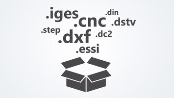 Import of all common CAD formats via network or USB connection