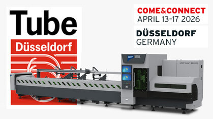 Rohr- und Kompaktlaser auf der Tube 2026